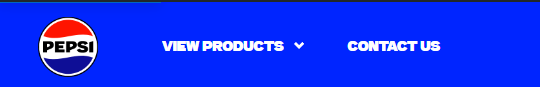 pepsi navigation menu